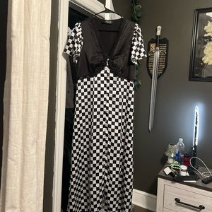 Dressed in lala checkered dress